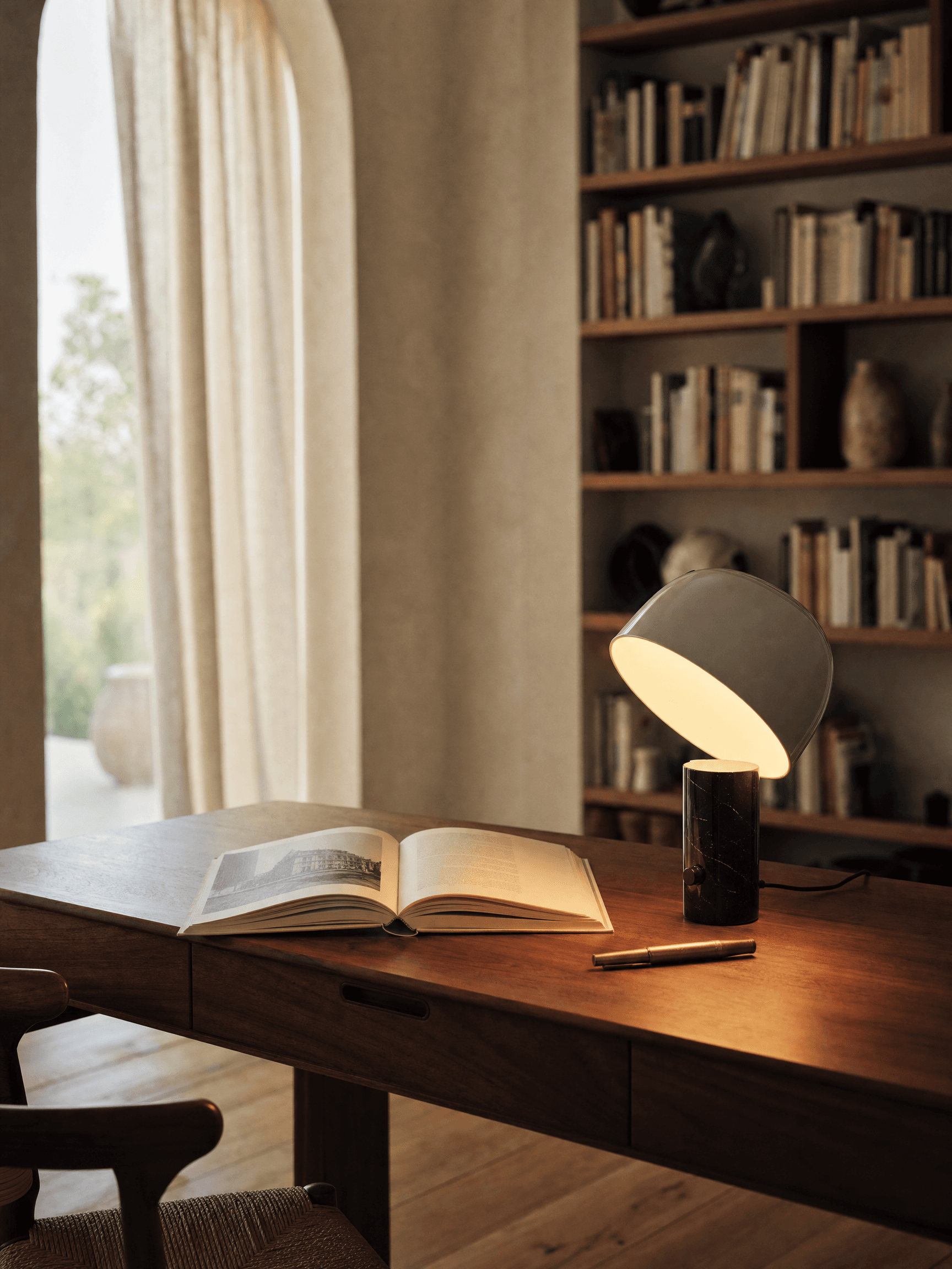 Stone lampe